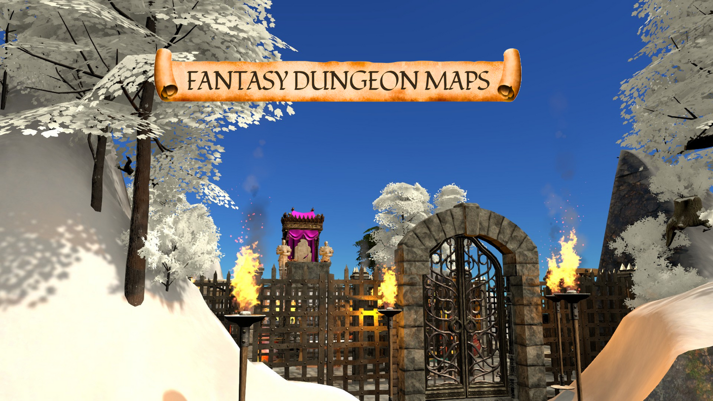 Skybound Arena - Fantasy Battle Map for DnD & TTRPGs