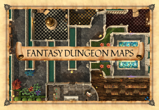 The Alchemist Academy - Fantasy Battle Map for DnD & TTRPGs